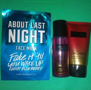 Pure Seduction Mist & Lotion Mini / Face Mask
